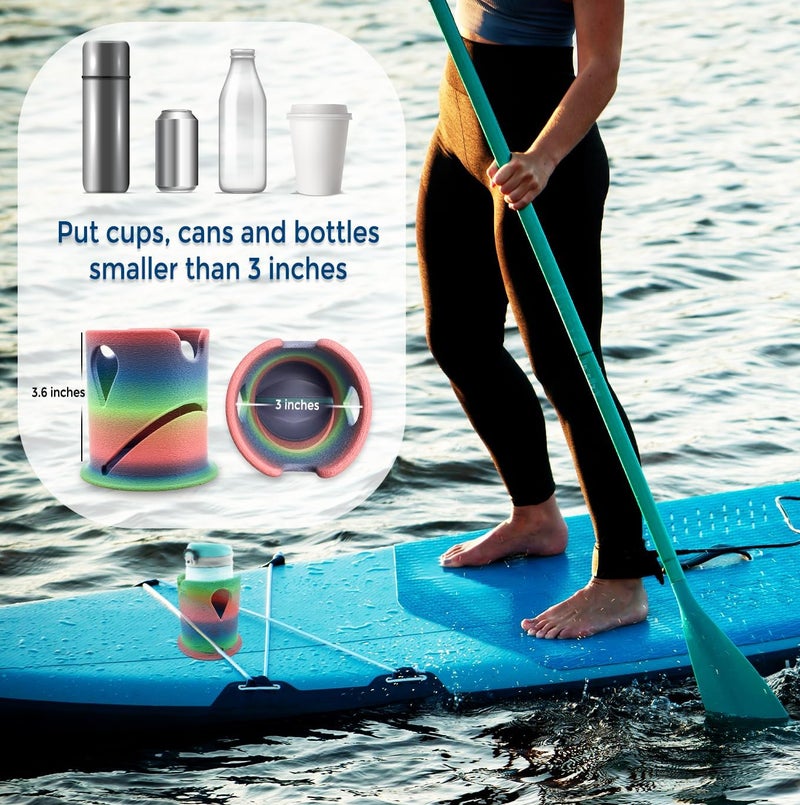 THE VIOLET Paddle Board Accessories - Inflatable Stand Up Paddle Board Cup Holder, SUP Kayak Drink, Can and Cup Holders - Image 2